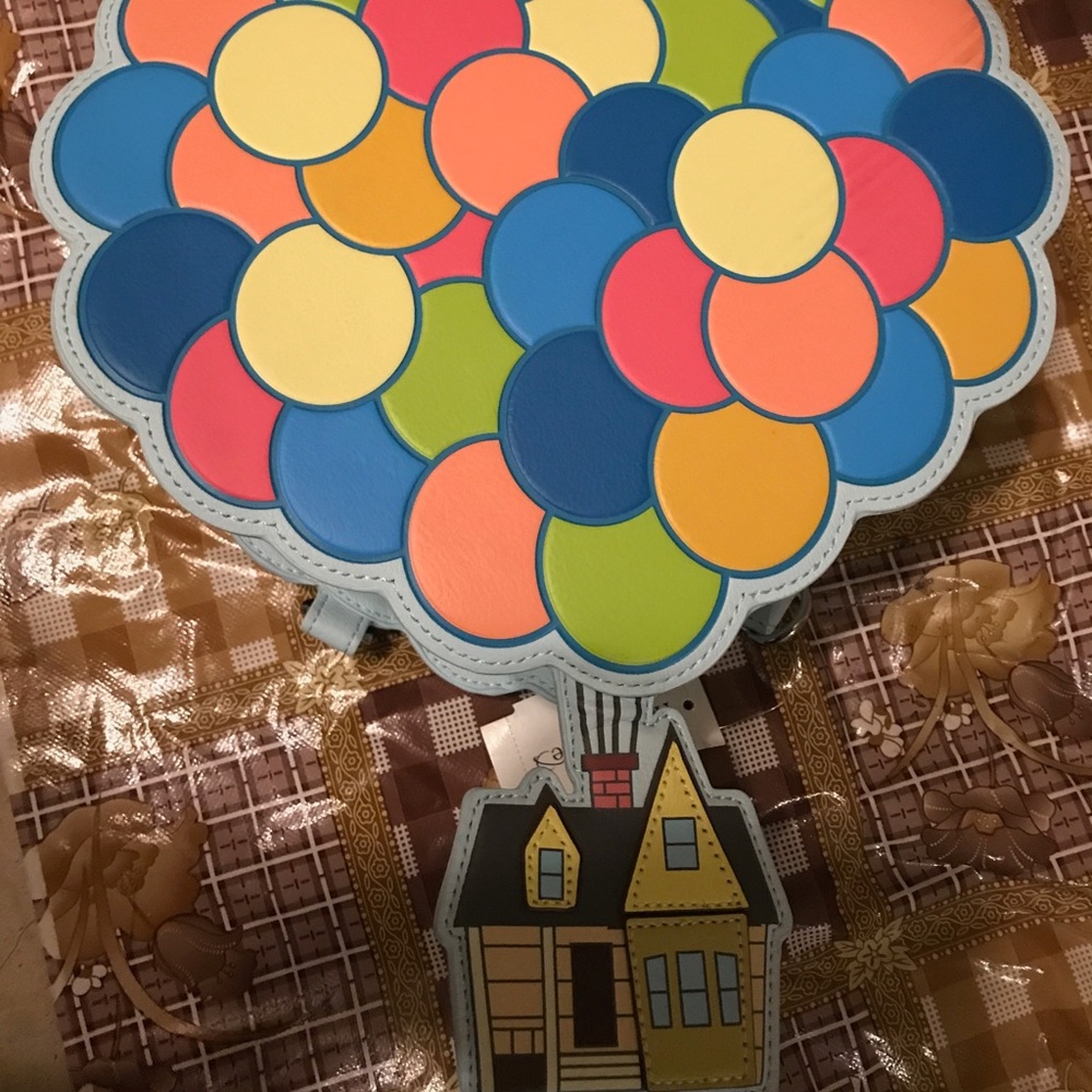 up house mini backpack purse balloons Disney